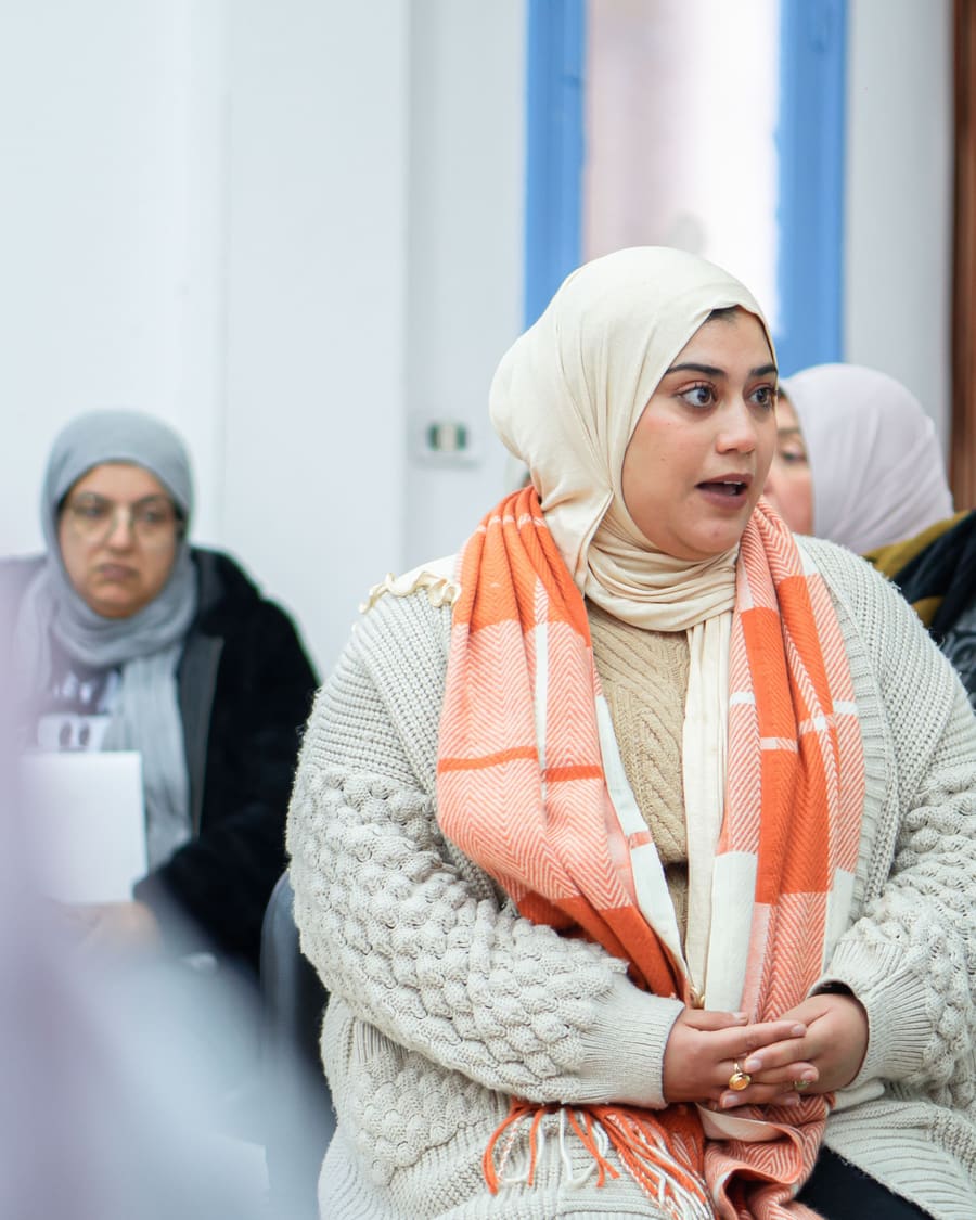 Participantes en session — Kasserine
